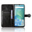 For Umidigi G9x 4G  /  G100x 4G Wallet Case Dot Pattern Imprint PU Leather Phone Cover with Wrist Strap - Black - 2
