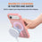 For iPhone Air Case Compatible with MagSafe Kickstand TPU + PC Drop Protection Phone Cover - Pink - 2