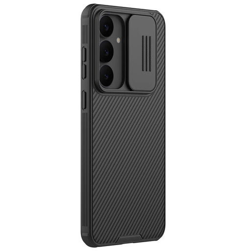 NILLKIN Camshield Pro Series for Samsung Galaxy S25 FE Case PC + TPU Phone Cover with Camera Slider - Black - 2