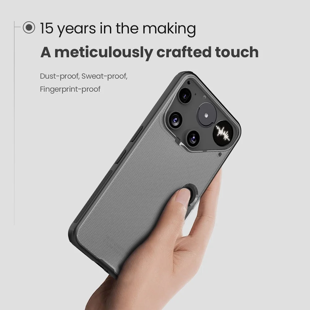 NILLKIN Super Frosted Shield Pro For Nothing Phone (3) 5G Case Matte PC TPU Translucent Phone Back Cover - 7