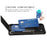 For iPhone Air Case PC + TPU Dual Layer Back Phone Cover with Card Holder - Grey - 4