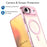 For iPhone Air Case Compatible with MagSafe Color Changing PC TPU Phone Back Cover - Pink - 6