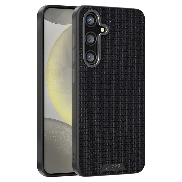 ABEEL For Samsung Galaxy S25 FE Magnetic Case Textured Micro-Embossing Back Cover - Black - 1