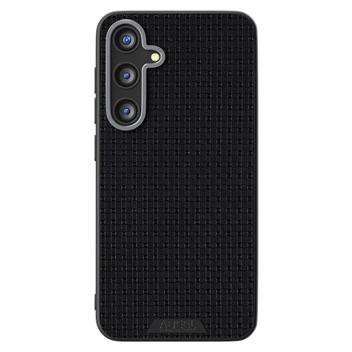 ABEEL For Samsung Galaxy S25 FE Magnetic Case Textured Micro-Embossing Back Cover - Black - 2