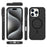 For iPhone 16 Pro Case Compatible with MagSafe PC + TPU Anti-drop Phone Cover - 4