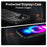For iPhone 13 Pro 6.1 inch Case Compatible with MagSafe TPU + PC Kickstand Phone Cover - Black - 4