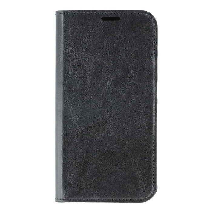 For iPhone 13 Stand Cases Genuine Split Leather Wallet Phone Cover Magnetic Closure - 7