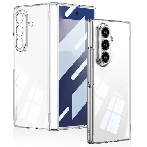 GKK For Samsung Galaxy Z Fold7 5G Case Magnetic Hinge Protection Hard PC Clear Phone Cover - 1