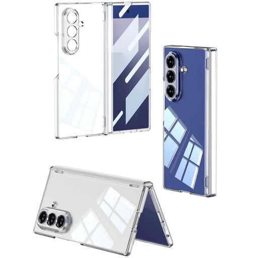 GKK For Samsung Galaxy Z Fold7 5G Case Magnetic Hinge Protection Hard PC Clear Phone Cover - 2