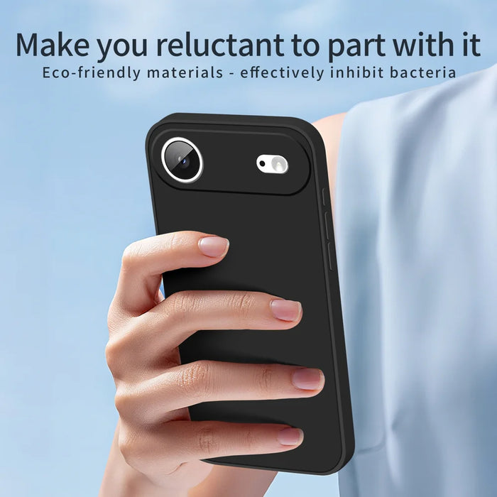 MOFI For iPhone Air Case  Skin Touch Soft TPU Protective Phone Cover - Black - 5