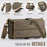 CASEME For iPhone 18 Pro / 17 Pro Case  C39 RFID Blocking Zipper Wallet Stand Leather Cover with Strap - Brown - 4