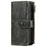 For iPhone 18 Pro / 17 Pro Phone Case PU Leather Zipper Wallet Detachable Cover - Green - 7