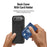 DUX DUCIS For iPhone Air Case  Pocard Series Card Holder Leather + PC + TPU Phone Cover - Black - 3