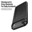 DUX DUCIS For iPhone Air Case  Pocard Series Card Holder Leather + PC + TPU Phone Cover - Black - 6