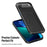 DUX DUCIS For iPhone Air Case  Pocard Series Card Holder Leather + PC + TPU Phone Cover - Black - 7