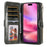 For iPhone 17 Phone Case PU Leather Zipper Wallet Detachable Cover - Green - 2