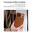 NILLKIN Qin Pro Series for iPhone 18 Pro Max / 17 Pro Max Case with Card Slots Leather Phone Cover - Black - 6