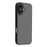 For iPhone 17 Magnetic Case Carbon Fiber Texture TPU PC Phone Back Cover - Grey - 1