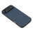 For iPhone Air Magnetic Case Carbon Fiber Texture TPU PC Phone Back Cover - Blue - 4