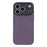 For iPhone 18 Pro / 17 Pro Magnetic Case Carbon Fiber Texture TPU PC Phone Back Cover - Purple - 3