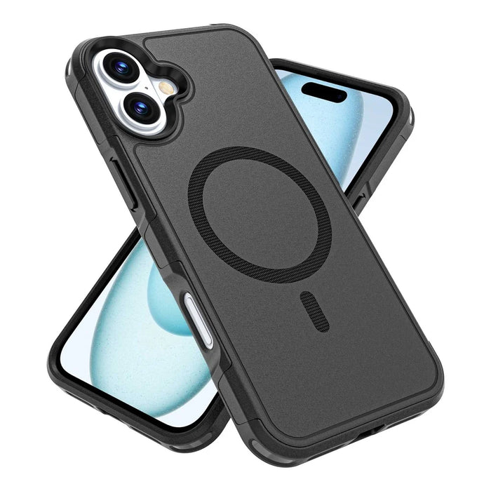 For iPhone 16 Plus Case Compatible with MagSafe PC + TPU Anti-drop Phone Cover - 2