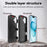 For iPhone 16 Plus Case Compatible with MagSafe PC + TPU Anti-drop Phone Cover - 4