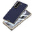 GKK For Samsung Galaxy Z Fold6 5G Case Electroplated PC + PU Phone Cover with Tempered Glass Front Film - Titanium Grey - 3