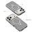 For iPhone 17 Pro Max Magnetic Case with Kickstand TPU + PC Shockproof Phone Cover - Mint Green - 7