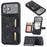 For iPhone 18 Pro / 17 Pro Case Wallet Card Slot TPU + PU Leather Back Phone Cover - Black - 1