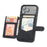 For iPhone 18 Pro / 17 Pro Case Wallet Card Slot TPU + PU Leather Back Phone Cover - Black - 4