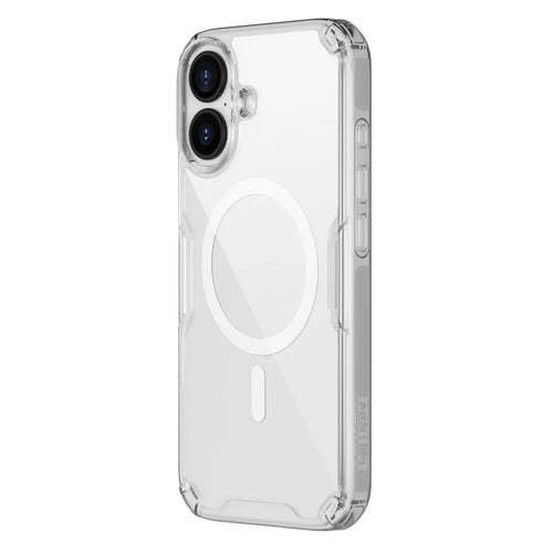 NILLKIN Nature Pro Series for iPhone 17 Case Compatible with MagSafe TPU + PC Ultra Clear Phone Case - Transparent - 1