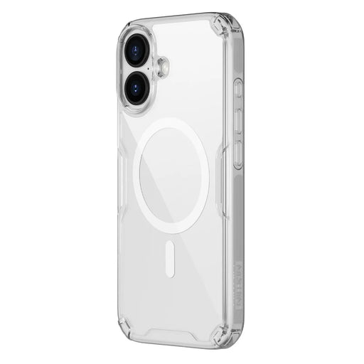NILLKIN Nature Pro Series for iPhone 17 Case Compatible with MagSafe TPU + PC Ultra Clear Phone Case - Transparent - 1