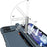 GKK For Google Pixel 10 Pro Fold Case with Card Holder / Kickstand / Magnetic Hinge Protection PC Phone Shell with Tempered Glass Film - Black - 6