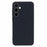 AMORUS For Samsung Galaxy A55 5G Case Precise Cutouts TPU Fiber Lining Shockproof Phone Cover - Black - 1