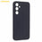 AMORUS For Samsung Galaxy A55 5G Case Precise Cutouts TPU Fiber Lining Shockproof Phone Cover - Black - 3