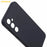 AMORUS For Samsung Galaxy A55 5G Case Precise Cutouts TPU Fiber Lining Shockproof Phone Cover - Black - 6
