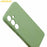 AMORUS For Samsung Galaxy S24 Case Precise Cutouts TPU Fiber Lining Shockproof Phone Cover - Matcha Green - 6