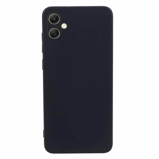 AMORUS For Samsung Galaxy A05 4G Case Precise Cutouts TPU Fiber Lining Shockproof Phone Cover - Black - 1