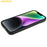 AMORUS For iPhone 15 Case Precise Cutouts TPU Fiber Lining Shockproof Phone Cover - Black - 5