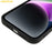 AMORUS For iPhone 15 Case Precise Cutouts TPU Fiber Lining Shockproof Phone Cover - Black - 6