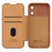 NILLKIN Qin Pro Series for iPhone 18 Pro / 17 Pro Case with Card Slots Leather Phone Cover - Brown - 3