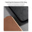 NILLKIN Qin Pro Series for iPhone 18 Pro / 17 Pro Case with Card Slots Leather Phone Cover - Brown - 5