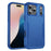For iPhone 17 Pro Case 3 in 1 Shockproof TPU PC Phone Cover - Sapphire - 1