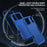 For iPhone 17 Pro Case 3 in 1 Shockproof TPU PC Phone Cover - Sapphire - 4