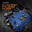 For iPhone 17 Pro Case 3 in 1 Shockproof TPU PC Phone Cover - Sapphire - 5