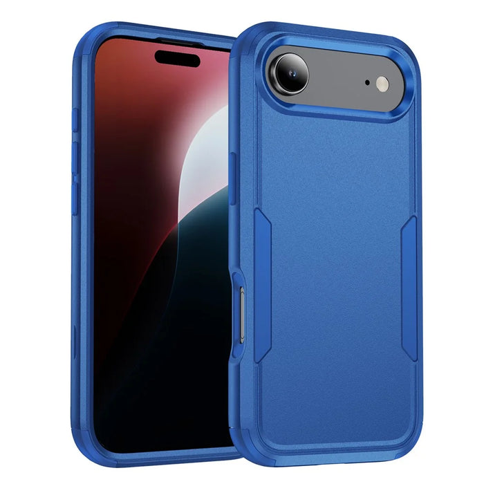 For iPhone Air Case 3 in 1 Shockproof TPU PC Phone Cover - Sapphire - 1