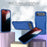For iPhone Air Case 3 in 1 Shockproof TPU PC Phone Cover - Sapphire - 6