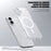 For iPhone 17 Case Compatible with MagSafe TPU + PC Clear Phone Back Cover - Transparent - 3
