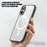 For iPhone 17 Case Compatible with MagSafe TPU + PC Clear Phone Back Cover - Transparent - 4