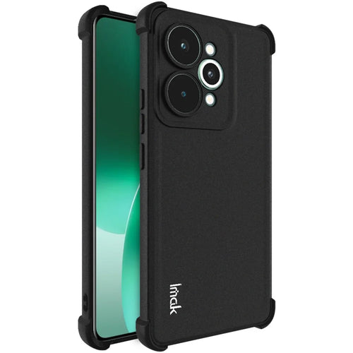 IMAK For Realme 15 Pro 5G Case TPU Phone Cover Airbag Shockproof Protection - Matte Black - 1